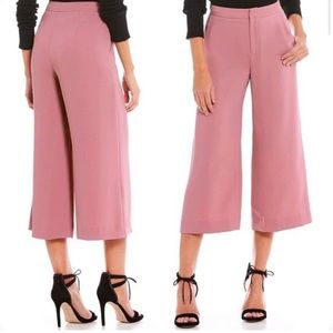 Gianni Bini Pink Amelia Culotte Wide Leg Pants